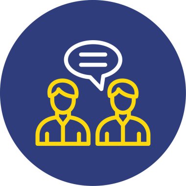 İnsan simgesinin vektör illüstrasyonu