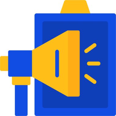 hoparlör simgesi, basit tasarım