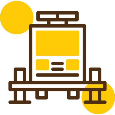 Masa. Web simgesi basit illüstrasyon