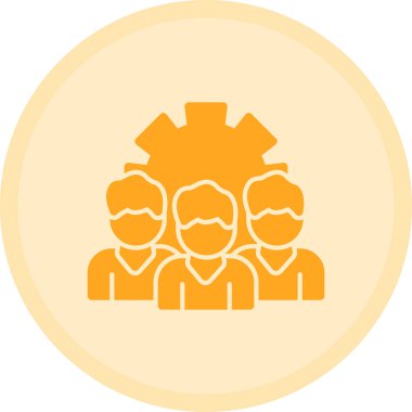 İnsan simgesinin vektör illüstrasyonu