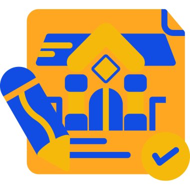 Anahtar simgesi çizimi olan bir el