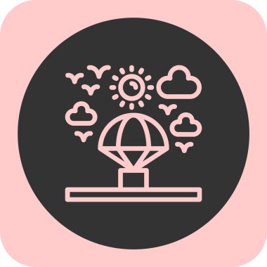 Modern b 'nin vektör illüstrasyonu eksik simgesi