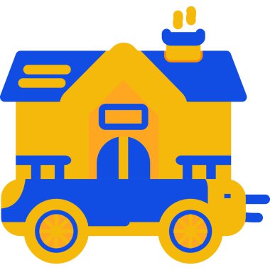 - Araba. Web simgesi basit illüstrasyon