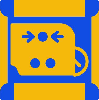 Antik tarih. Web simgesi basit illüstrasyon