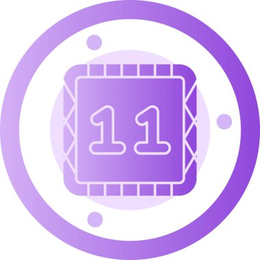 Takvim. Web simgesi basit illüstrasyon