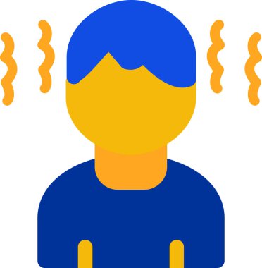 - Soğuk. Web simgesi basit illüstrasyon