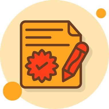 belge dosya simgesi vektörü