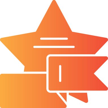 Kara Cuma Yıldızı 'nın vektör illüstrasyonu 