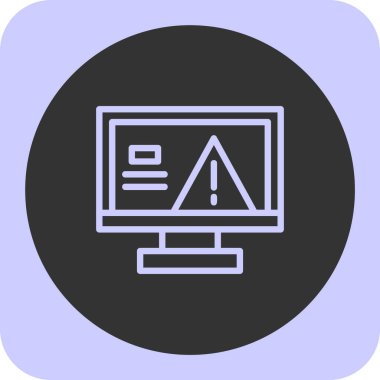 Web simgesi vektör illüstrasyonu