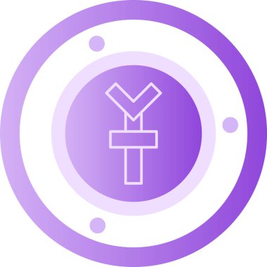 ok simgesinin vektör illüstrasyonu