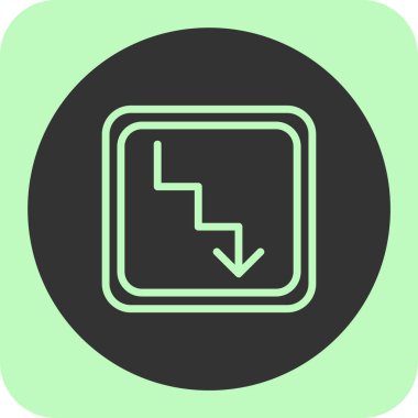 Eğilim biçimi izole edilmiş arkaplanda ok simgesi indir