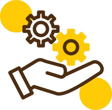 vites ve vites vektör çizimi ile el