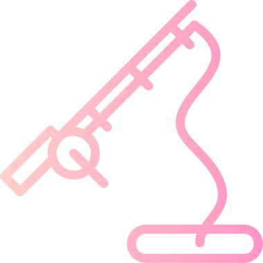 Bir teleskop simgesinin vektör çizimi