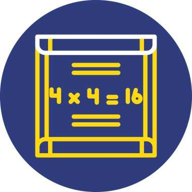 Moda biçimi izole edilmiş arkaplanda matematik simgesi