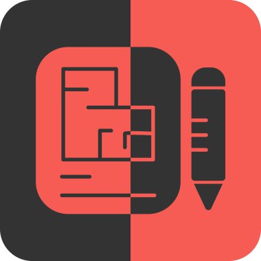 seo modern simgesinin vektör illüstrasyonu