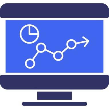 Sunum basit düz illüstrasyon