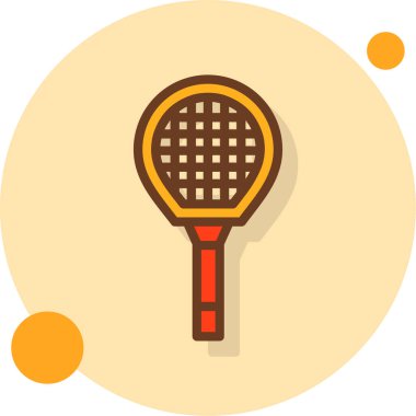 Raket. Web simgesi basit illüstrasyon