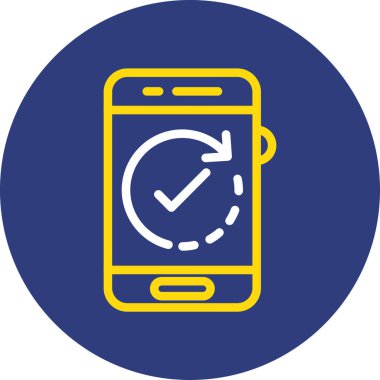 vektör izleme simgesi illüstrasyonu