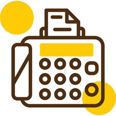 Hesap makinesi. Web simgesi basit tasarım