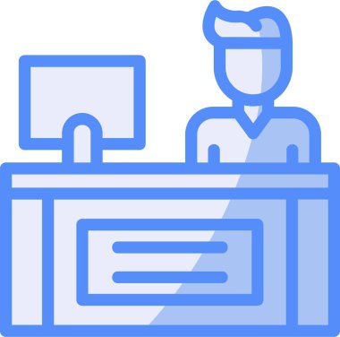 iş simgesi, vektör resimleme