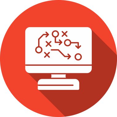 İş analizi vektör simgesi