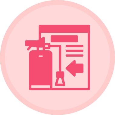 Benzin istasyonunun vektör illüstrasyonu