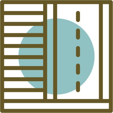 Modern b 'nin vektör illüstrasyonunda müziğin eksik simgesi