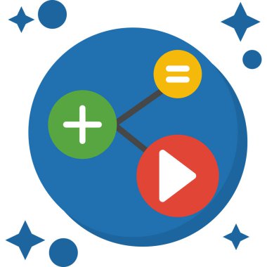 seo modern simgesinin vektör illüstrasyonu