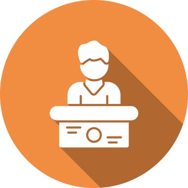 Modern b 'nin vektör illüstrasyonu bilgisayarın simgesinden yoksun