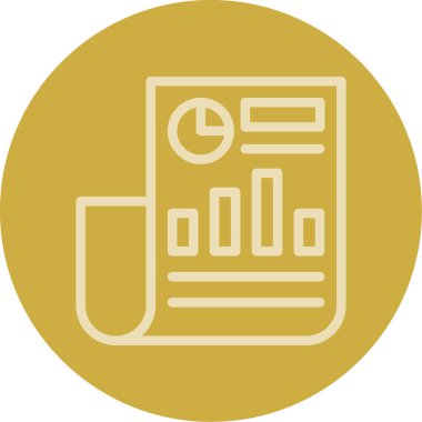 Modern bir simgenin vektör illüstrasyonu