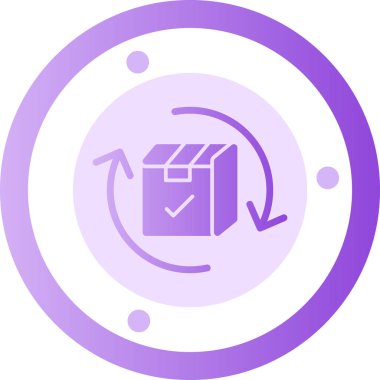 kutu web simgesi basit illüstrasyon