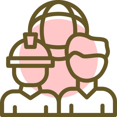 Web ve mobil illüstrasyon için vektör simgesi