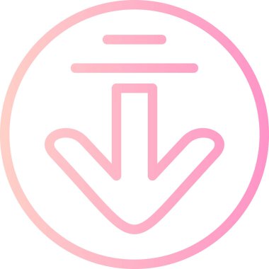 ok simgesi vektör illüstrasyonu