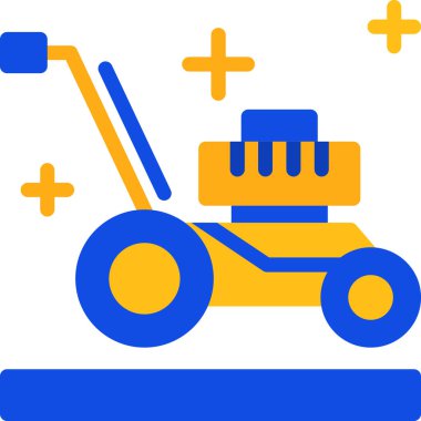 Kazı simgesi, vektör illüstrasyonu basit tasarım