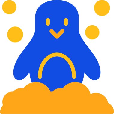 Hayalet ikonu. Basit resimleme