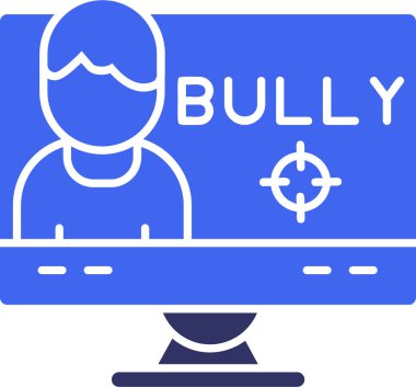 kızgın. Web simgesi basit illüstrasyon