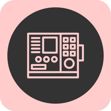 seo modern simgesinin vektör illüstrasyonu