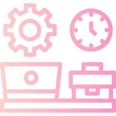 dişli simgesi vektör illüstrasyonu