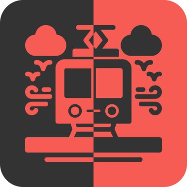 Modern simgenin vektör illüstrasyonu