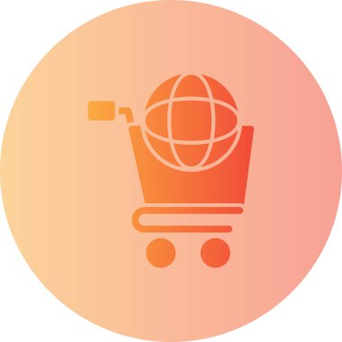 Alışveriş arabası. Basit tasarım