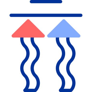 Yüzme havuzunun vektör çizimi