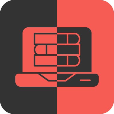 Modern b 'nin vektör illüstrasyonu