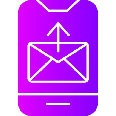 e- posta simgesi, vektör illüstrasyonu