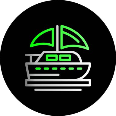 vektör gemisi simgesi, vektör illüstrasyonu