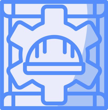 dişli simgesi, vektör illüstrasyon tasarımı