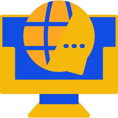 Bir dünya haritasının vektör illüstrasyonu