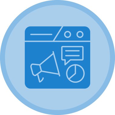 Duyuru duyurusu megafon simgesi - özet biçimi