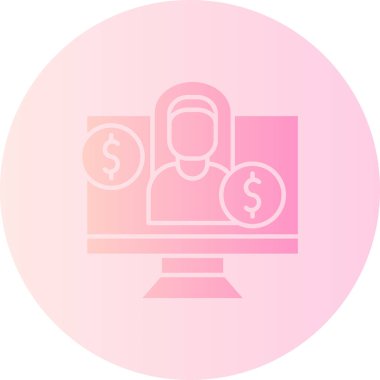 seo modern simgesinin vektör illüstrasyonu