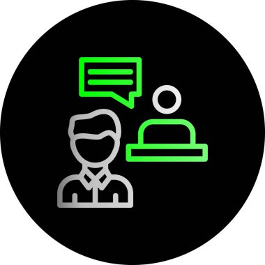 Web ve ticari tasarım için vektör simgesi