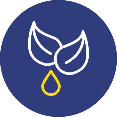 Bir kuş simgesinin vektör illüstrasyonu